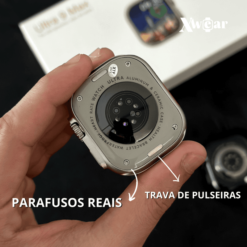 SMARTWATCH - ULTRA 9 MAX  /  ULTRA COM TELA NÍVEL AMOLED E CPU DUAL CORE