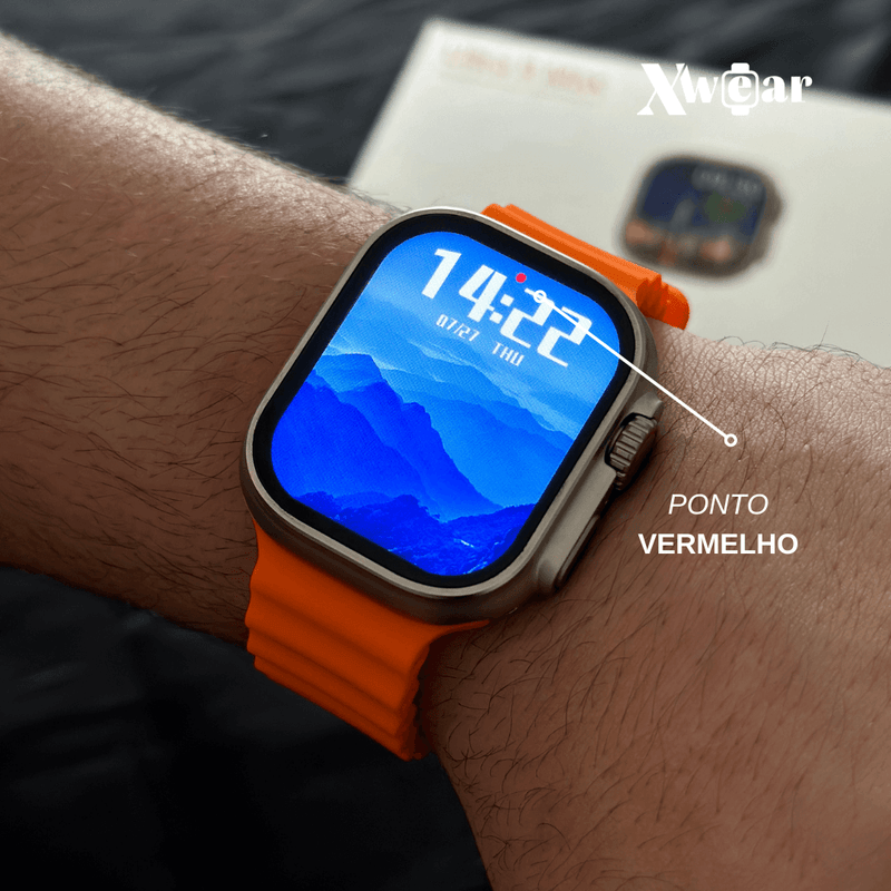 SMARTWATCH - ULTRA 9 MAX  /  ULTRA COM TELA NÍVEL AMOLED E CPU DUAL CORE