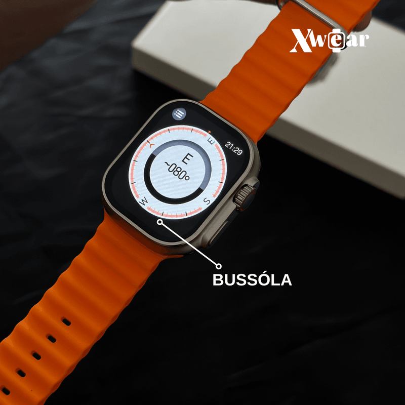 SMARTWATCH - ULTRA 9 MAX  /  ULTRA COM TELA NÍVEL AMOLED E CPU DUAL CORE