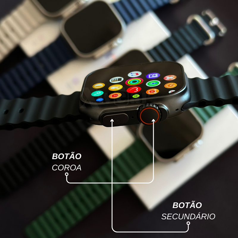 Smartwatch - XH Ultra 2 - Modelo Com Função Dois Gestos / 49mm