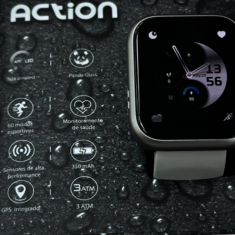 Smartwatch Modelo Pulse Action - 45mm