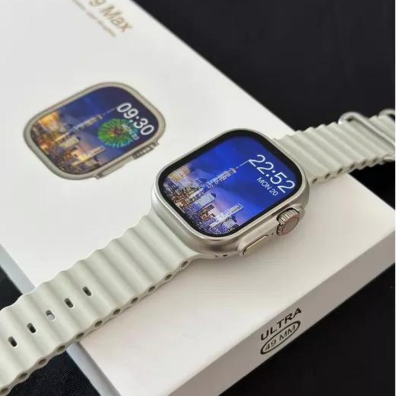 SMARTWATCH - ULTRA 9 MAX  /  ULTRA COM TELA NÍVEL AMOLED E CPU DUAL CORE