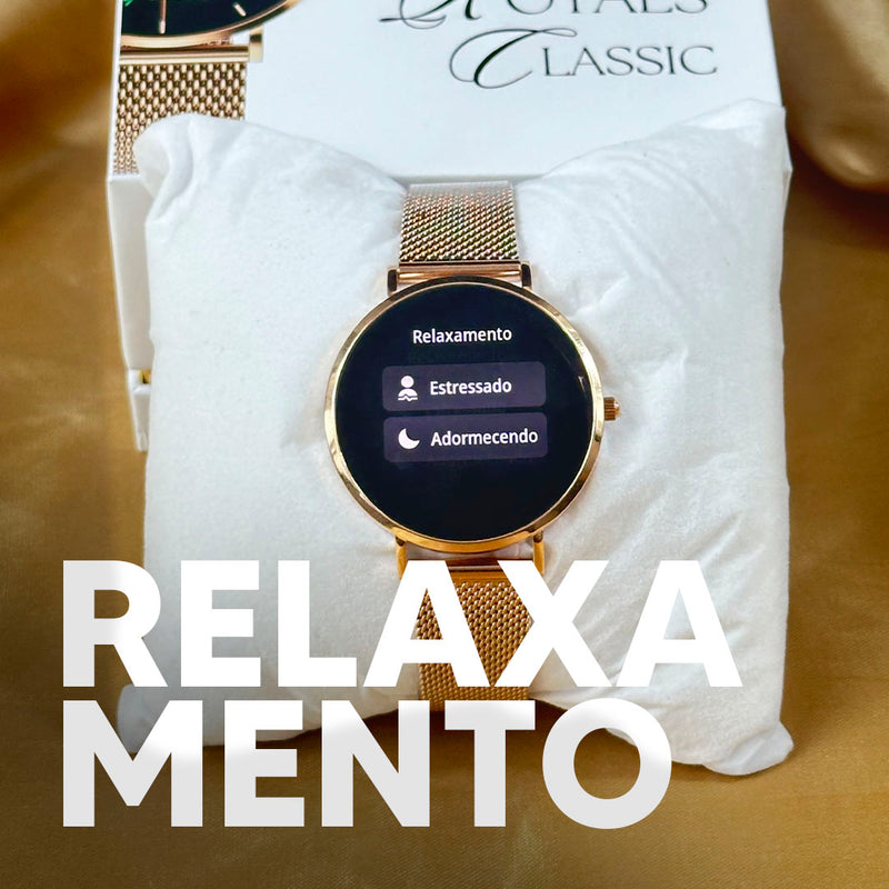 ROYALS CLASSIC WEARZONE | Smartwatch Elegante | AMOLED