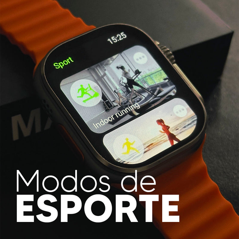 Smartwatch - Ultra 2 Max / Tela Amoled, Função 2 Gestos E Cpu Dual Core / 49 mm