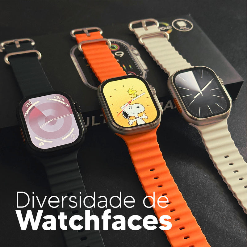 Smartwatch - Ultra 2 Max / Tela Amoled, Função 2 Gestos E Cpu Dual Core / 49 mm