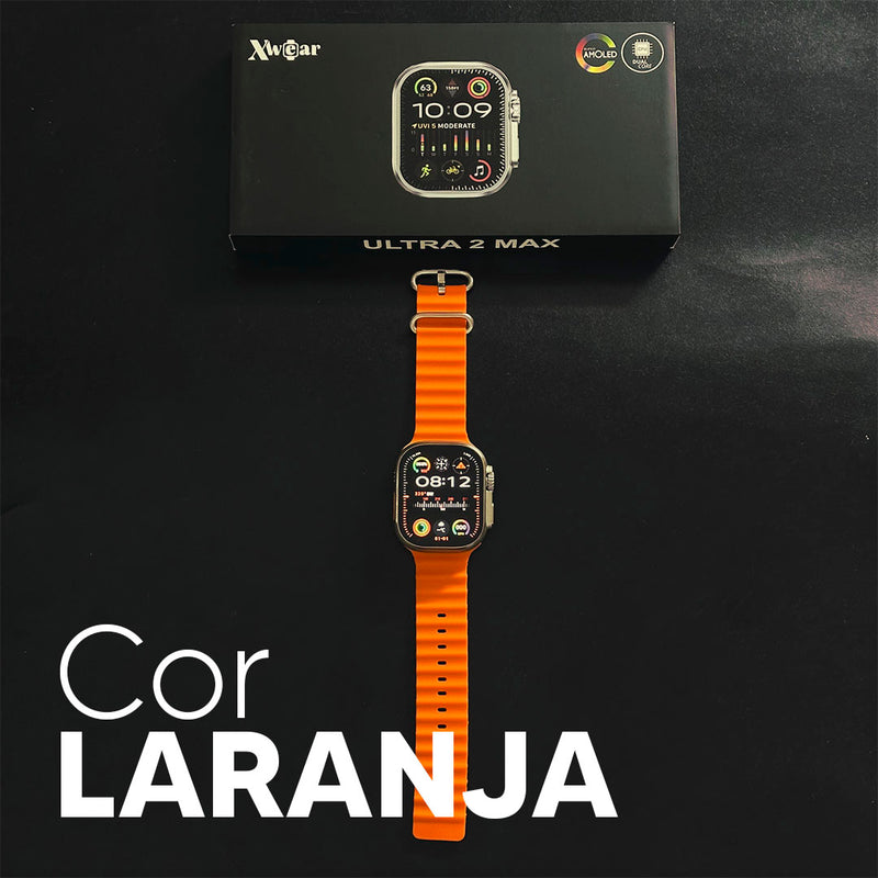 Smartwatch - Ultra 2 Max / Tela Amoled, Função 2 Gestos E Cpu Dual Core / 49 mm