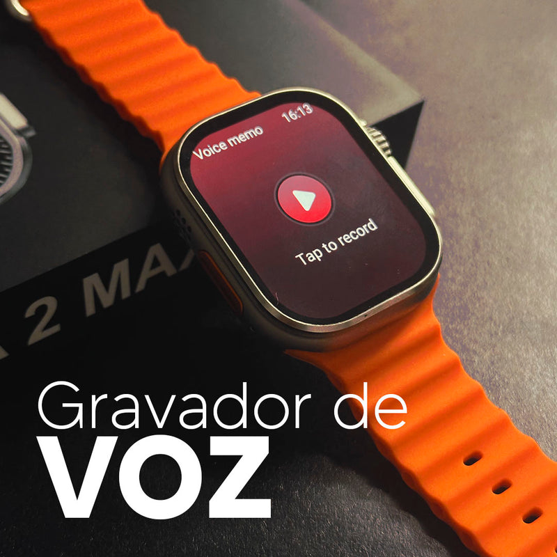 Smartwatch - Ultra 2 Max / Tela Amoled, Função 2 Gestos E Cpu Dual Core / 49 mm