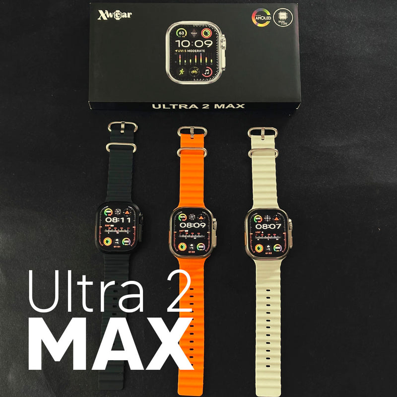 Smartwatch - Ultra 2 Max / Tela Amoled, Função 2 Gestos E Cpu Dual Core / 49 mm