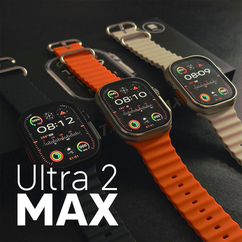 Smartwatch - Ultra 2 Max / Tela Amoled, Função 2 Gestos E Cpu Dual Core / 49 mm