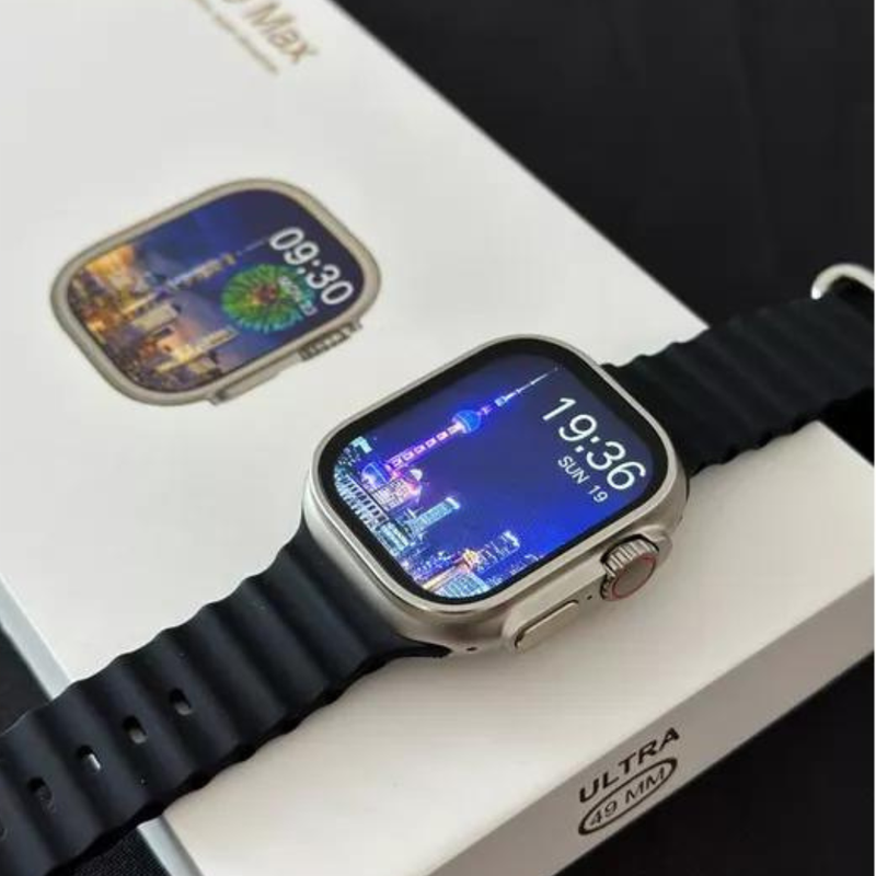 SMARTWATCH - ULTRA 9 MAX  /  ULTRA COM TELA NÍVEL AMOLED E CPU DUAL CORE