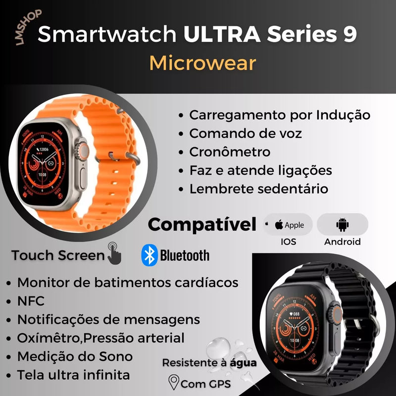 Smartwatch U9 Ultra Series 9  - 49mm