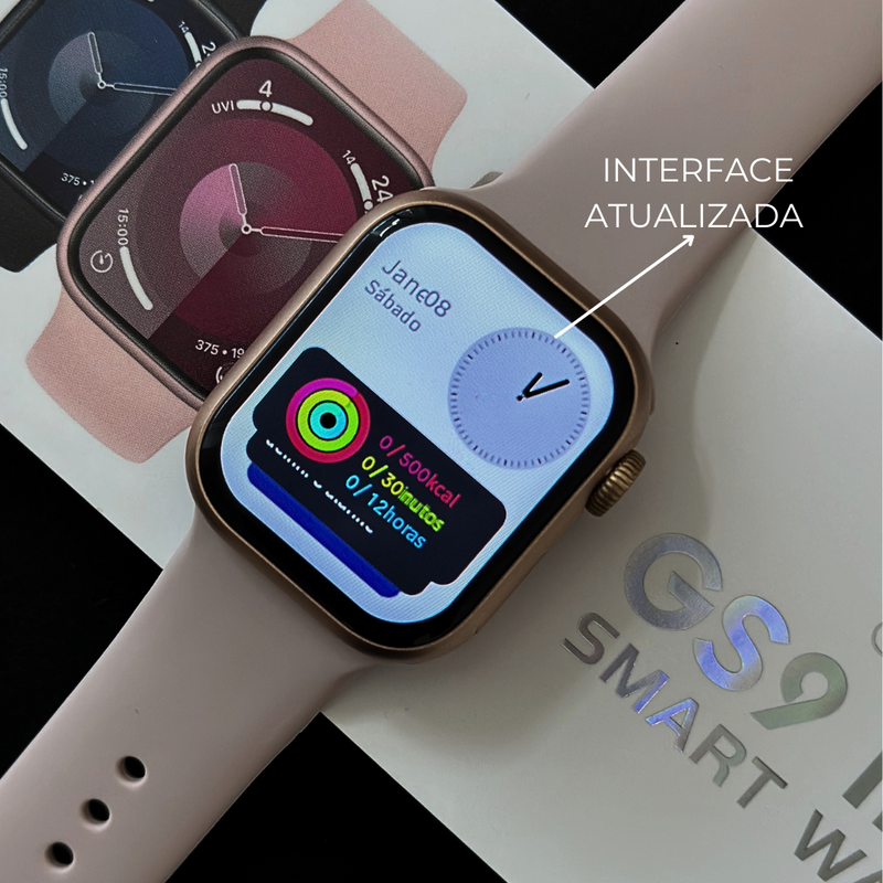 Smartwatch GS9 Mini / Relógio Inteligente - 41 mm