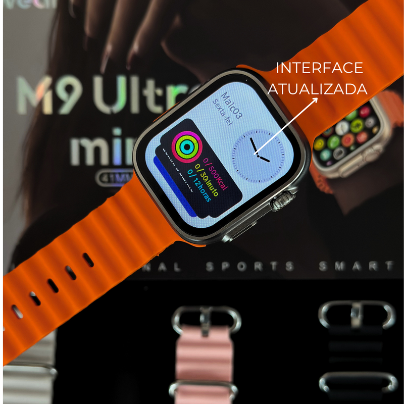 Smartwatch / Relógio Inteligente - M9 Ultra Mini